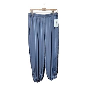 Blue Harem pants size XL NWT
